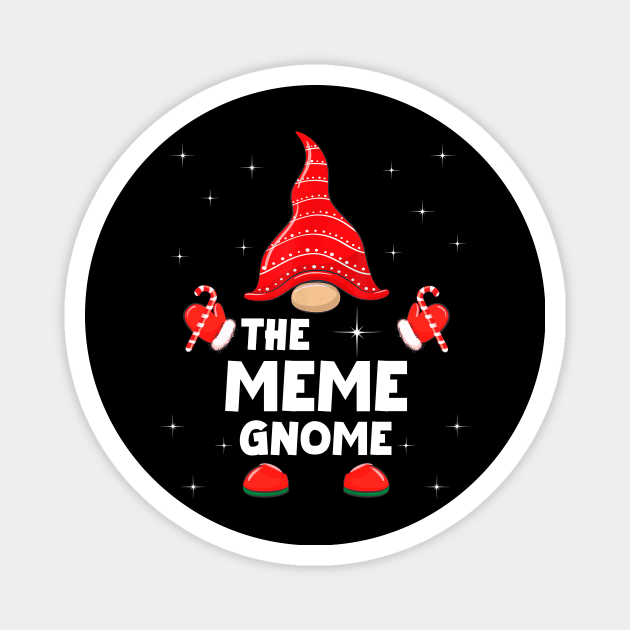 The Meme Gnome Matching Family Christmas Pajama Magnet by Foatui